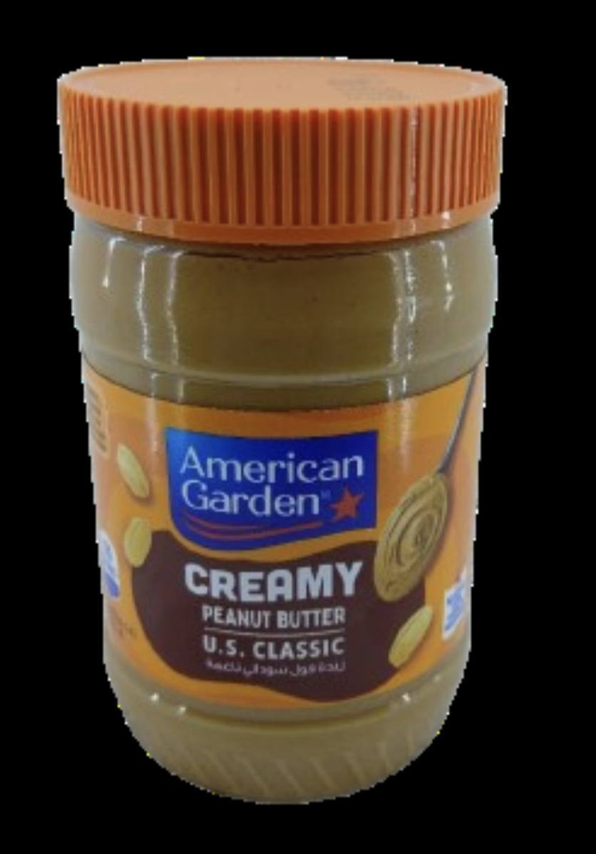 American Garden creamy peanut Butter US classic 454 gr