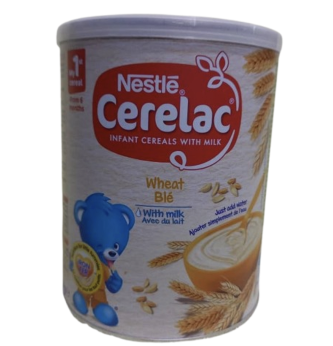 Nestle cerelac wheat with Milk form 6months 400gr