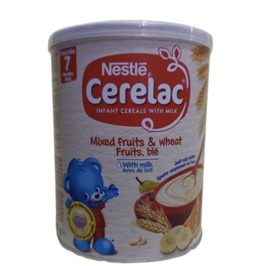 Nestle cerelac mixed fruits & wheat (with milk) 7 months 400gr