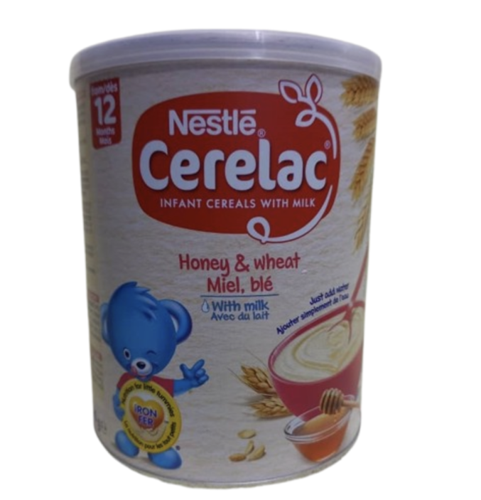 Nestle cerelac Honey & wheat (With milk) form 12month 400gr