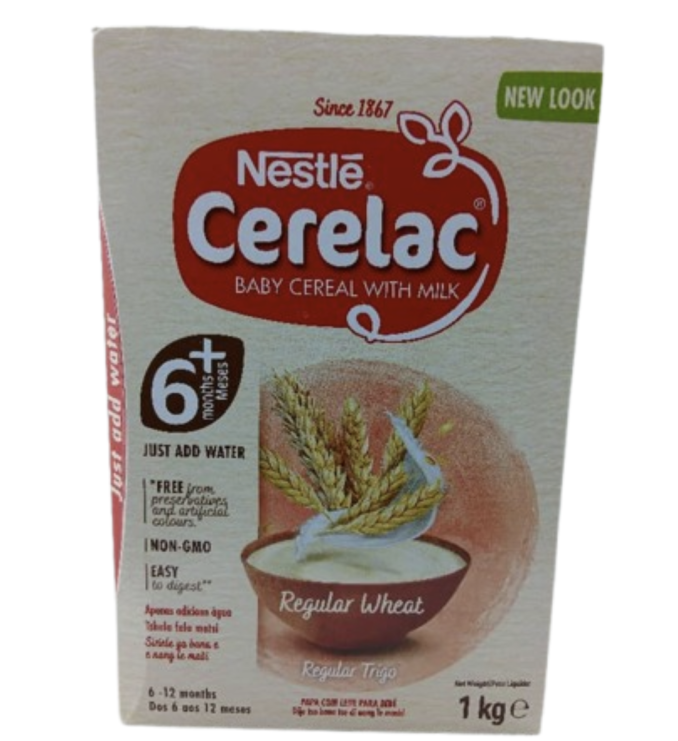 Nestle cerelac baby cereal with milk Regular 6+months 1kg