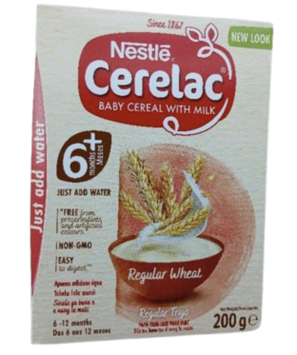 Nestle cerelac baby cereal with milk Regular 6+months 200gr