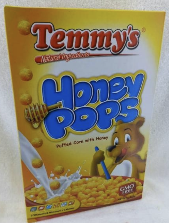 Tammy's Natural ingredients honey pops 375gr