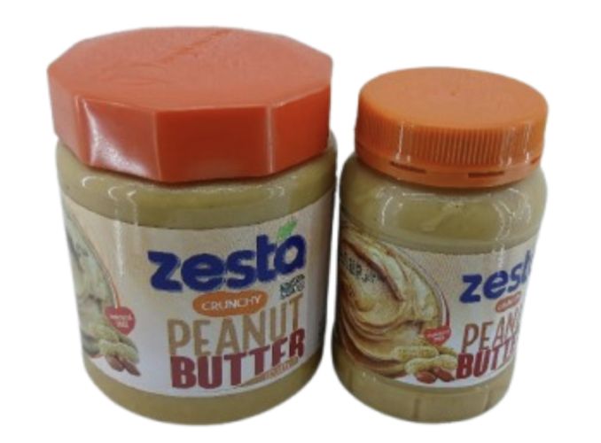 Zesta Crunchy Peanut Butter cholesterol free
