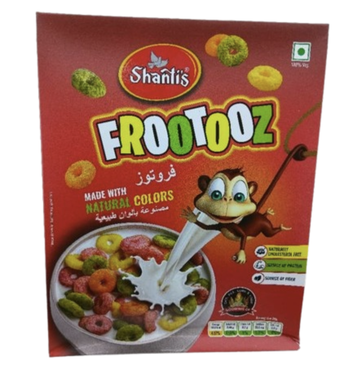 Chanti's frootooz 100% veg with natural color 250 gr