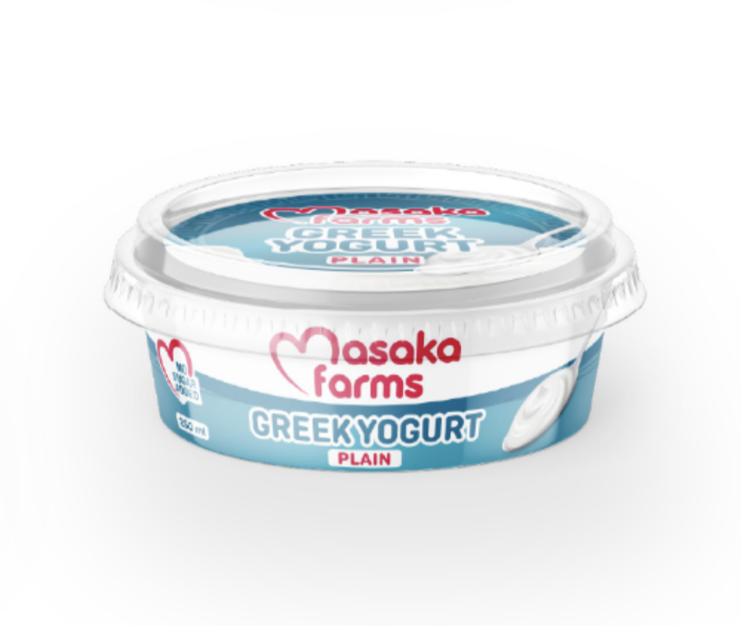 Masaka farm Greek yogurt plain 250 ml