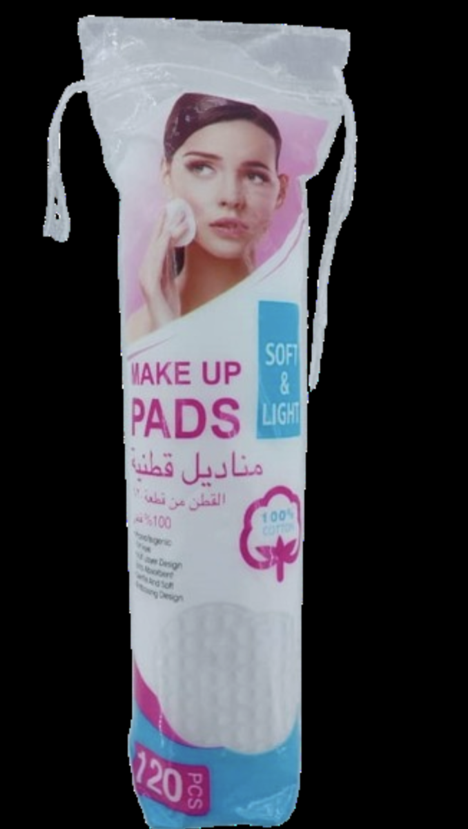 Make up pads Soft & light 120 pcs