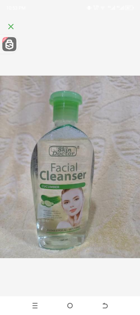 Skin doctor facial cleanser cucumber 225ml