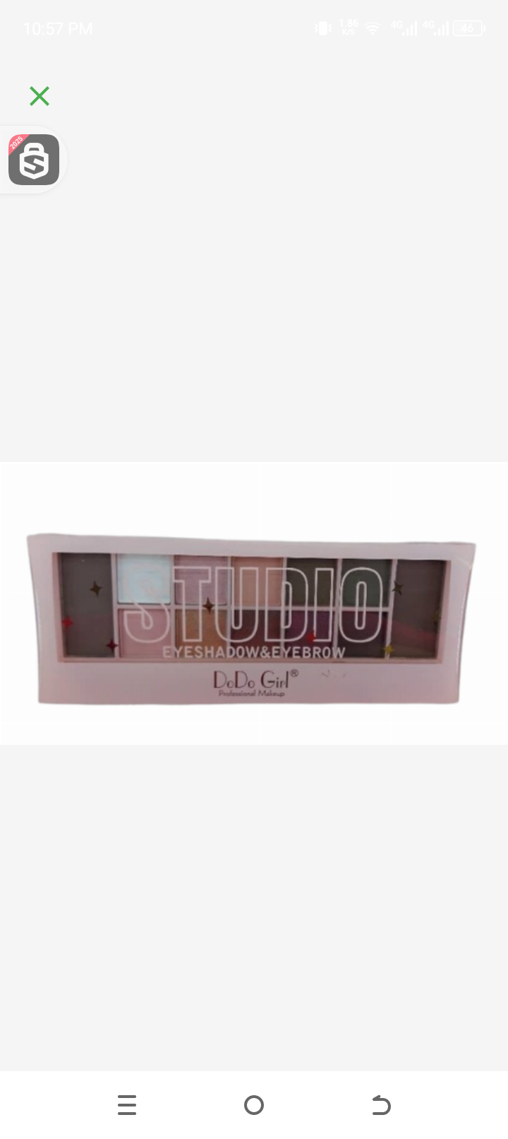 Studio eyeshadow eyebrows makeup