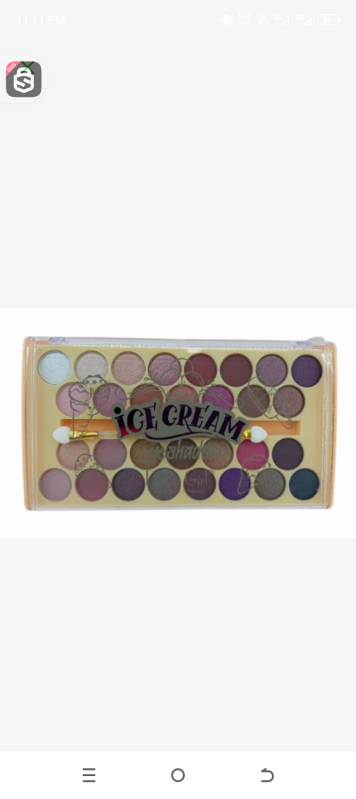 Ice cream eyeshadow do do girl professional makeup 27gr