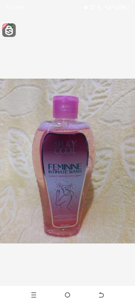 Silk cool feminine intimate wash 250ml
