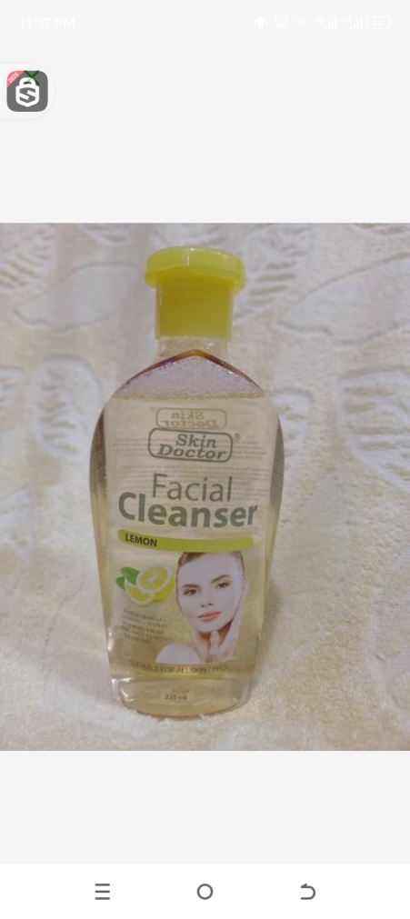 Skin doctor facial cleanser lemon 225ml