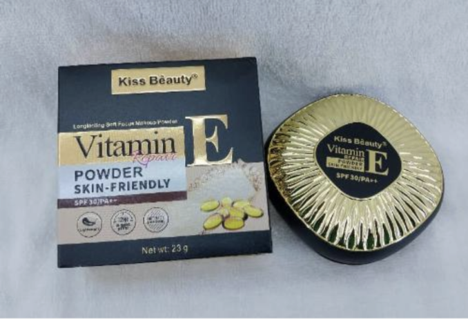 Kiss beauty Vitamin E powder Skin-Friendly 23gr