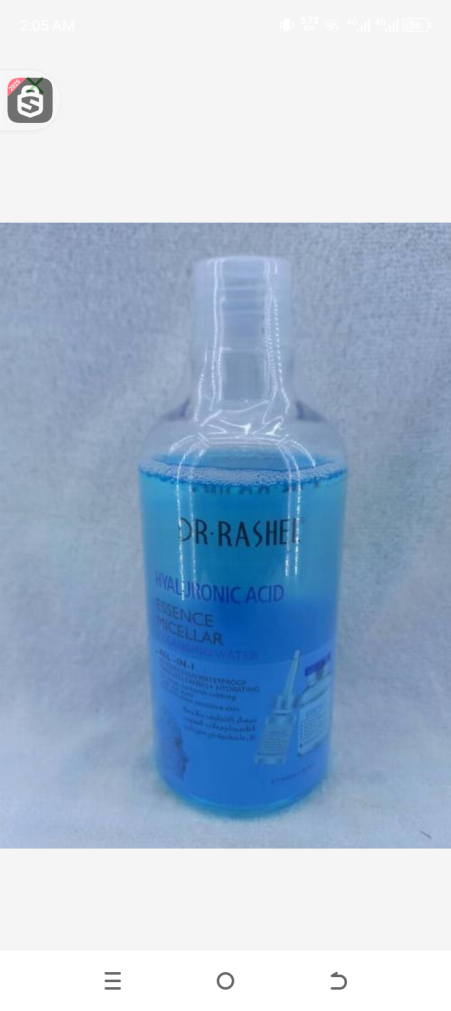 Dr Rachel hyaluronic acid cleanser water all in 1 350ml
