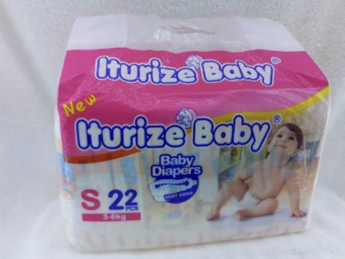 Iturize Baby Diaper M(3-6)kg 22Pcs