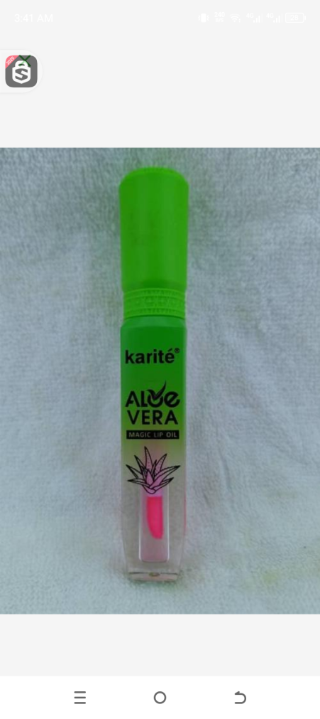 Karite aloe vera magic lip oil
