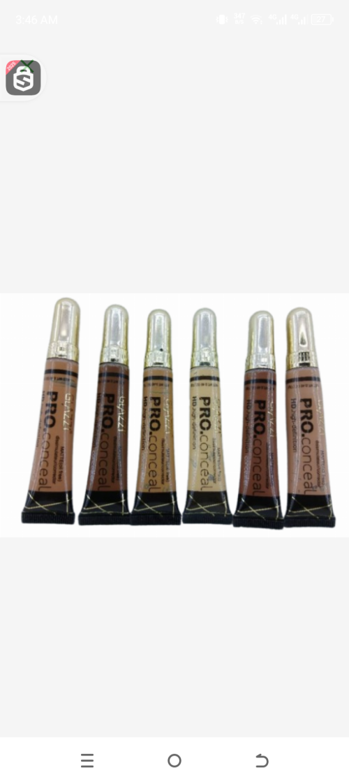 Glazzi pro concealer matte 13gr