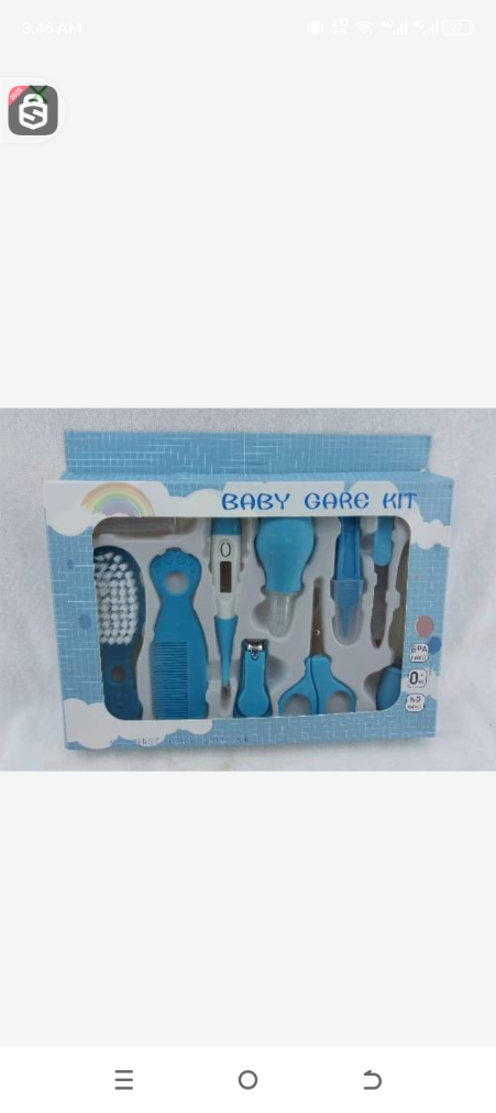 Blue baby care kits 9pcs