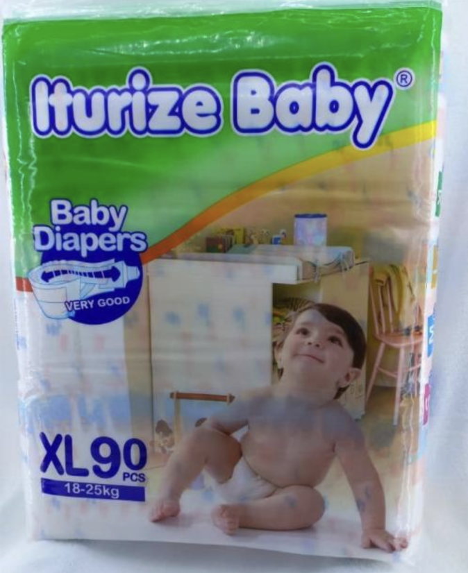 Iturize Baby Diaper (5) 18-25kg 90pcs