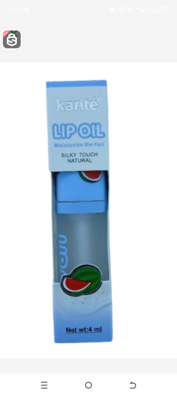 Karite lip oil 4ml