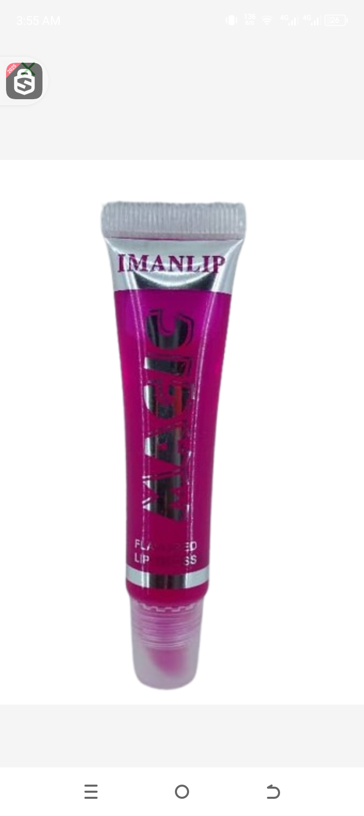 Imanlip magic flavored lip glosd