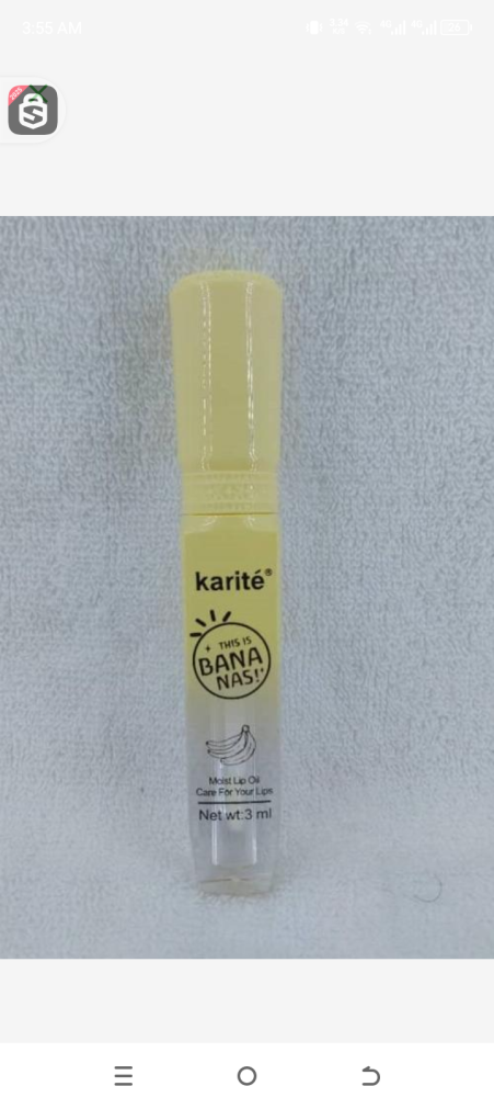 Karite banana moisturizer lip oil 3ml