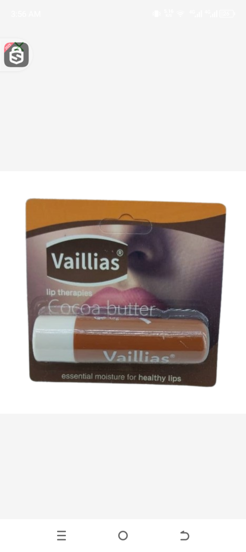Vaillias cocoa butter lip therapy 4g
