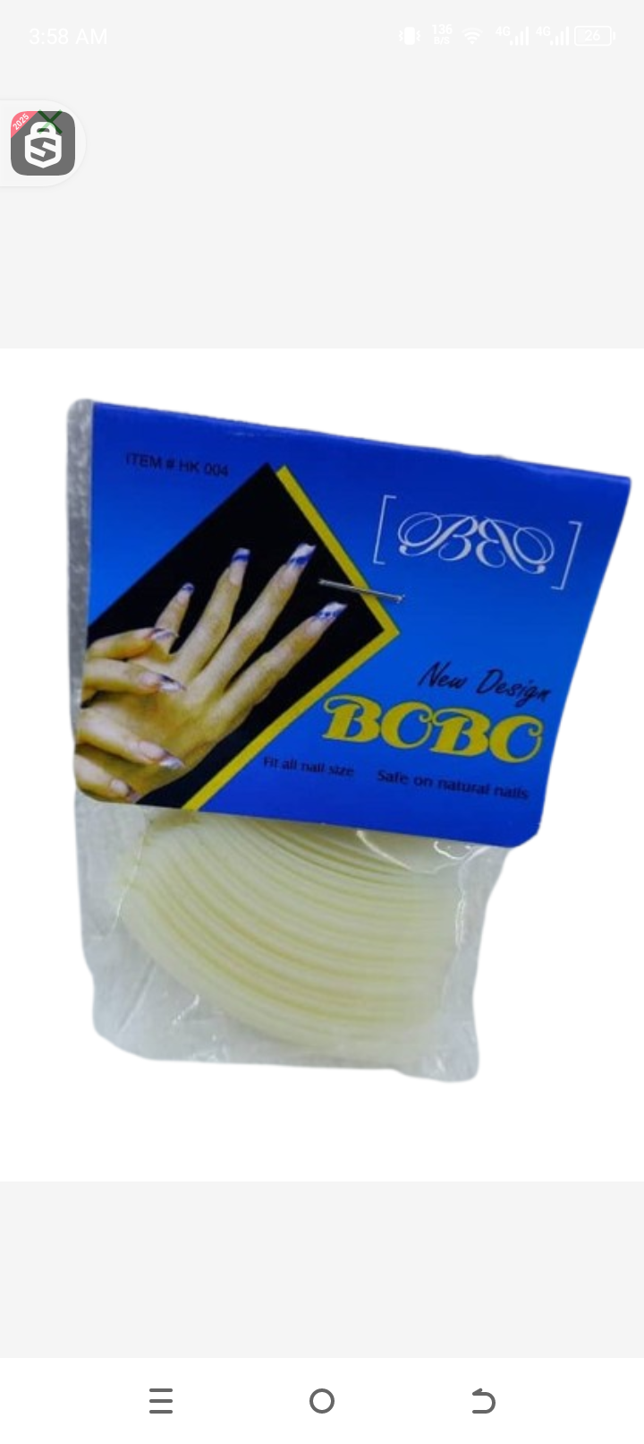 Bobo fit all nail size