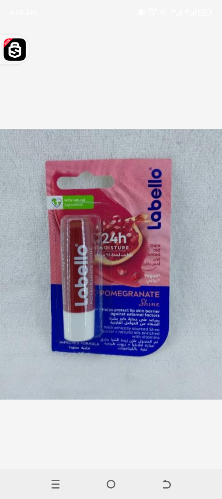 Labello 24moisture pomegranate shine 4,8gr