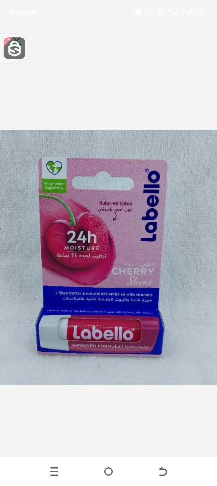 Labello 24moisture sherry shine 4.8gr