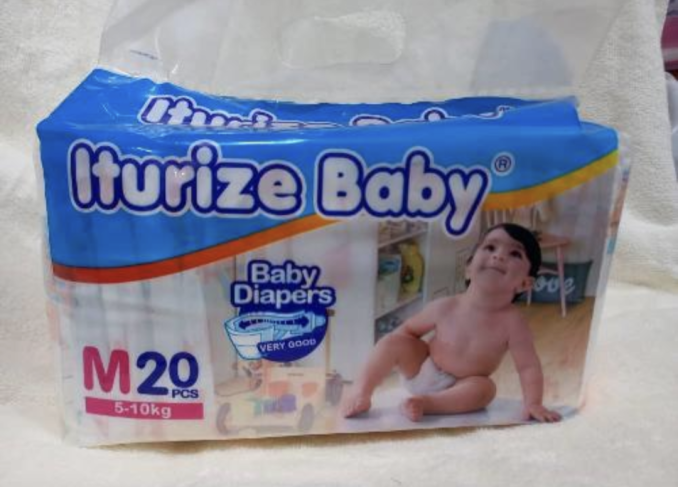 Iturize Baby Diapers M(5-10kg) 20pcs