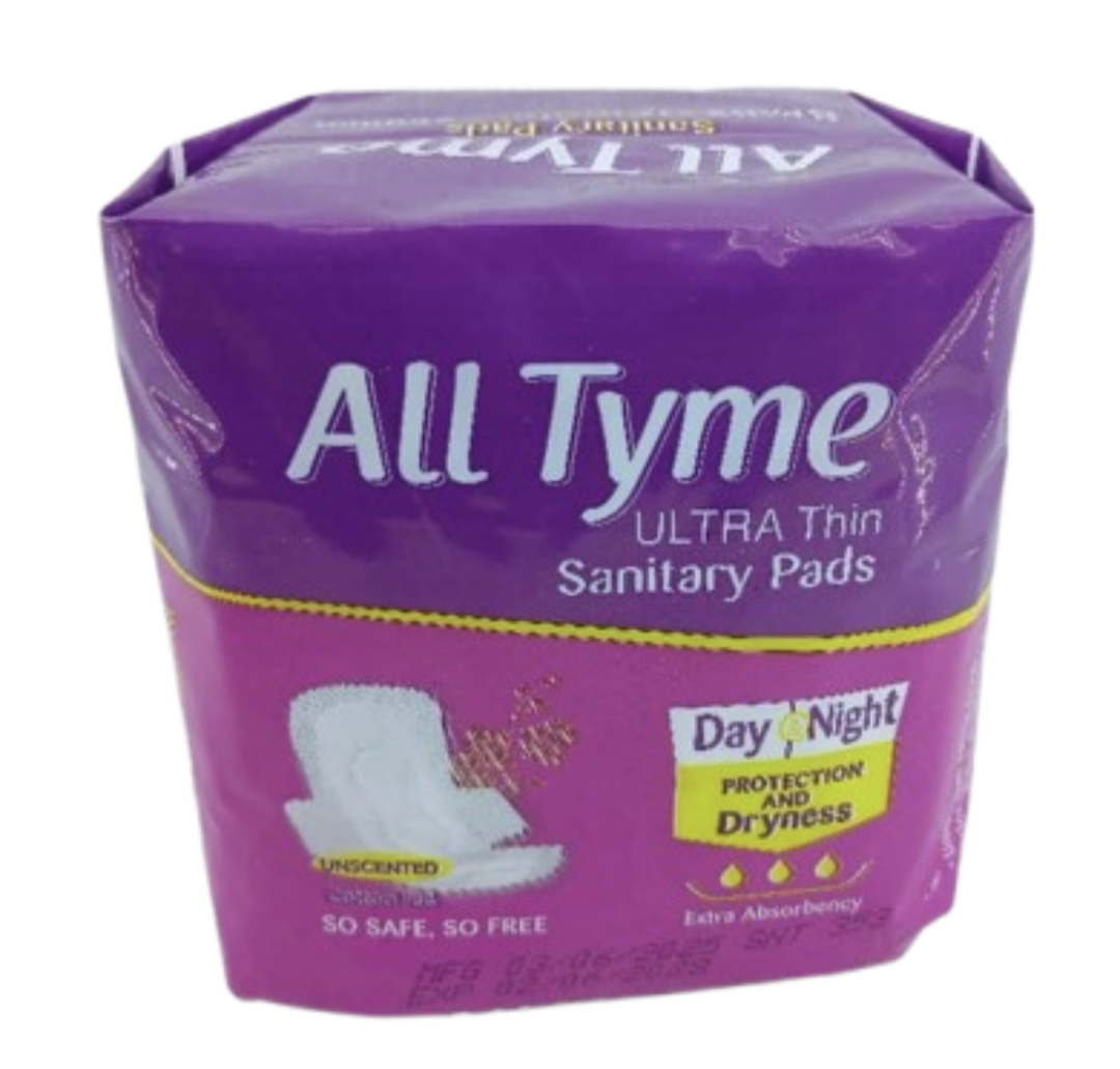 All tyme Ultra sanitary pads Regular 260 mm 8pads