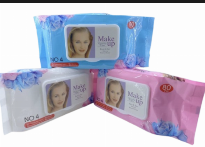 Makeup cleaning Wipes 80pcs