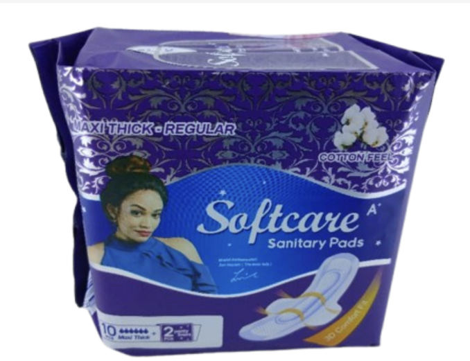 SoftCare sanitary pads 10 pcs +2 pantyliners