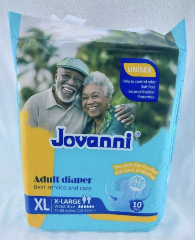 Jovanni Adult Diaper X-Large 10 pcs