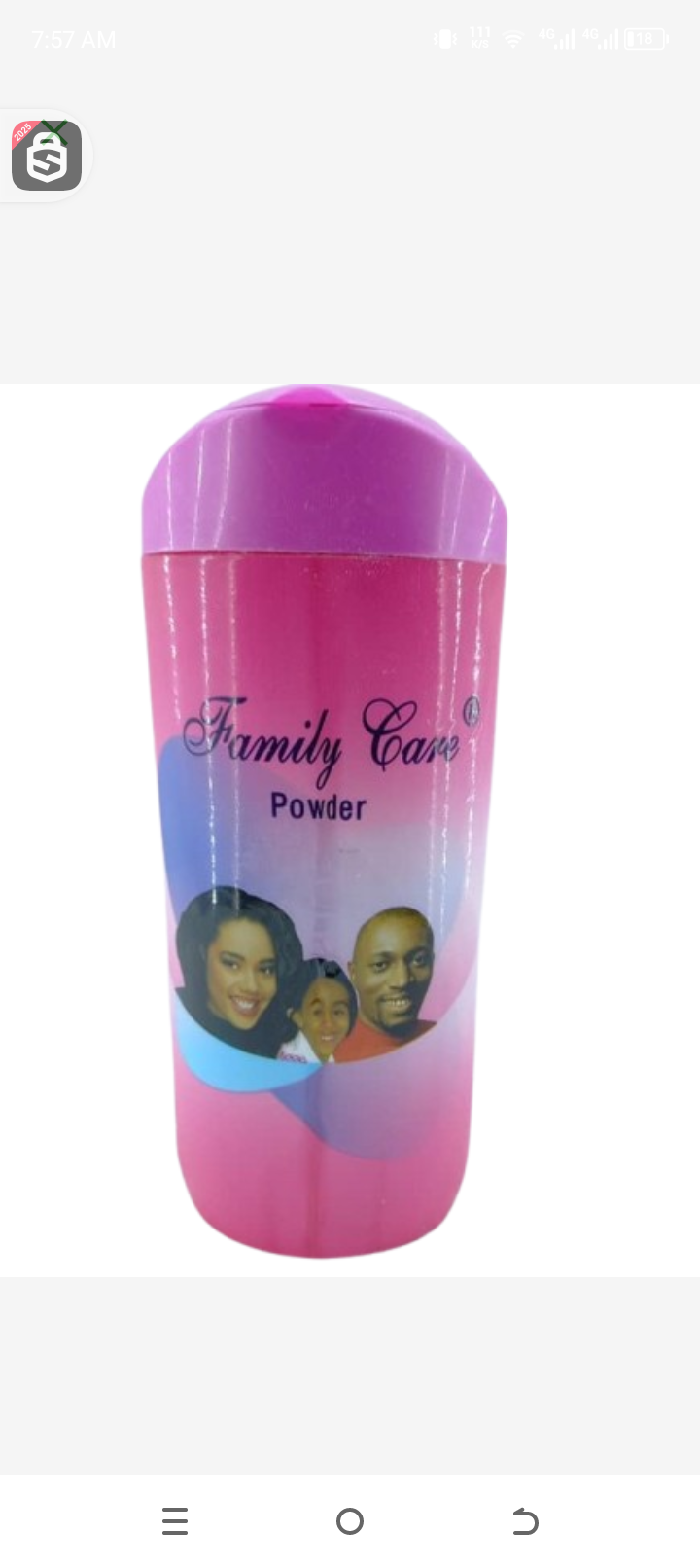 Family care powder 50gr