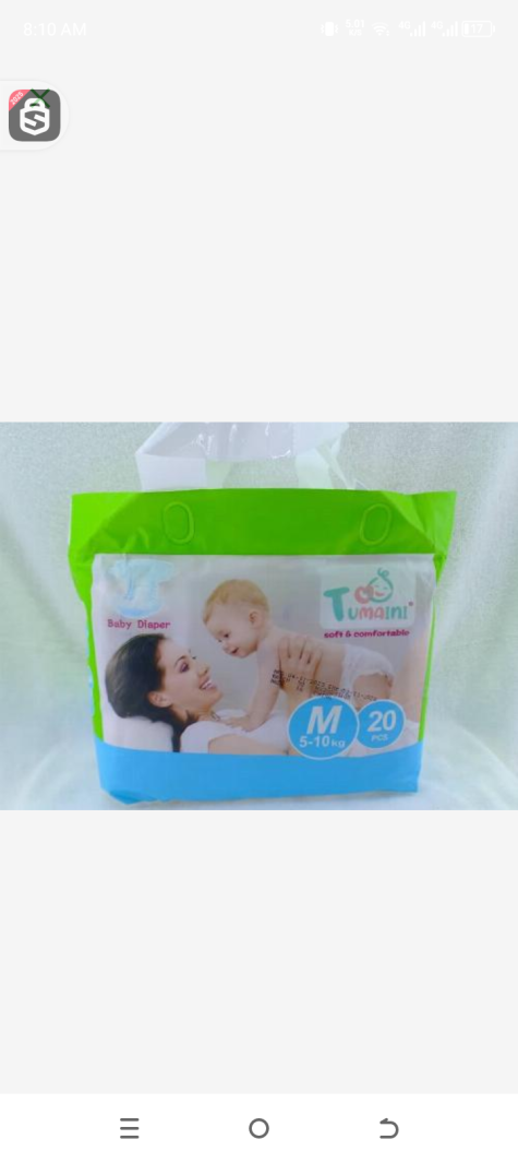 Tumaini baby diaper M(5-10) 20pcs