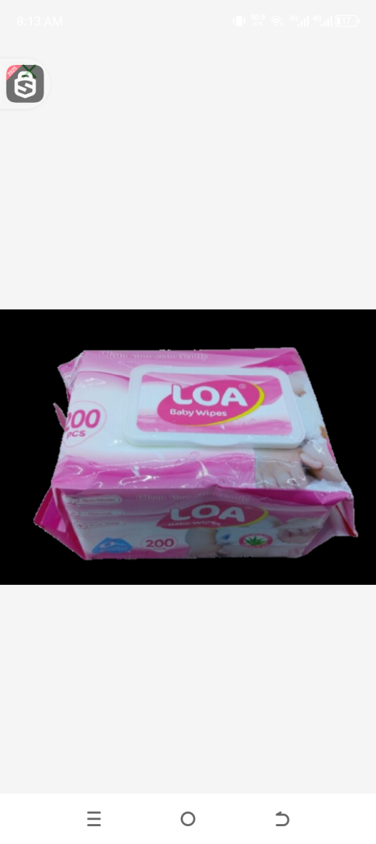 Loa baby wipes 200pcs