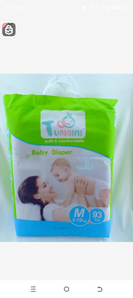 Tumaini baby diaper M (5-10) 93 pcs