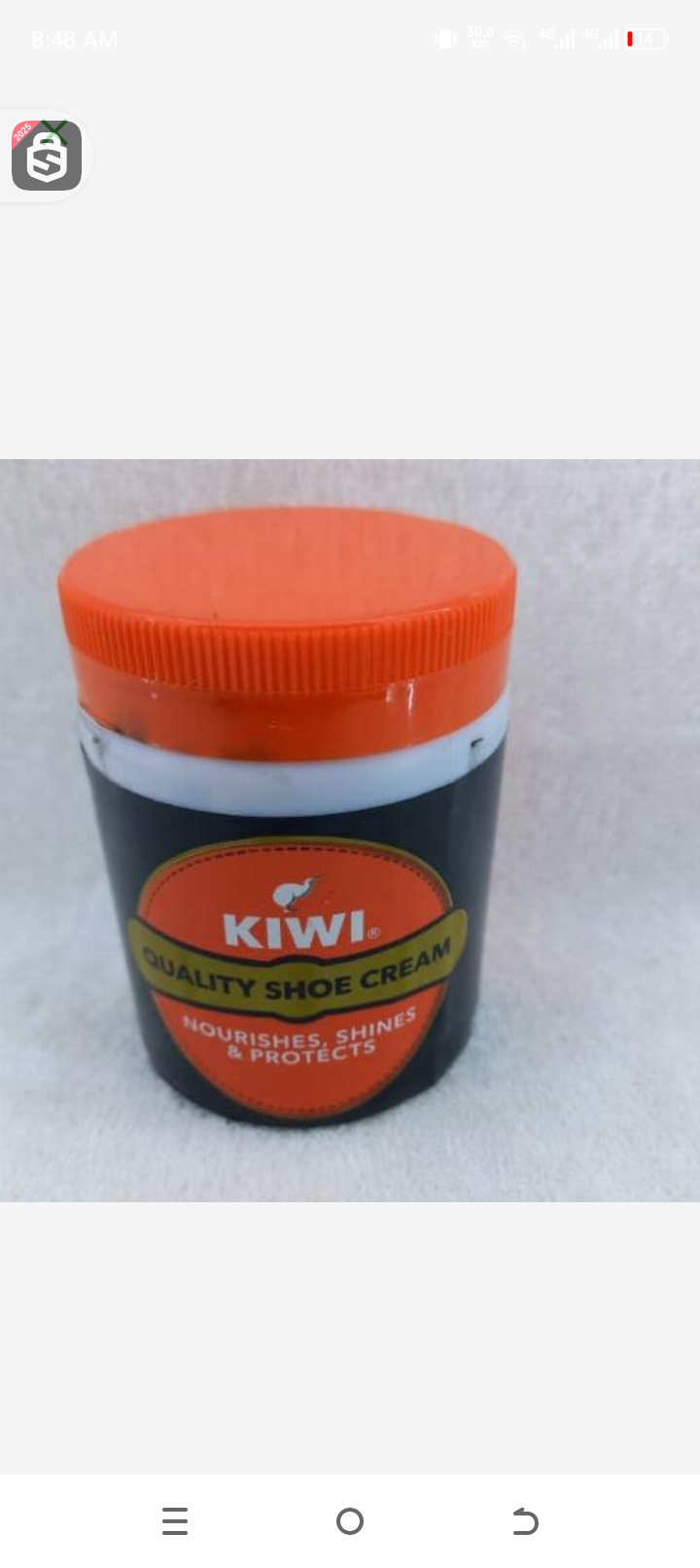 Kiwi shoe cream 150ml