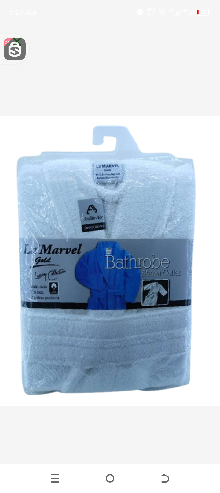 La marveil bathrobe