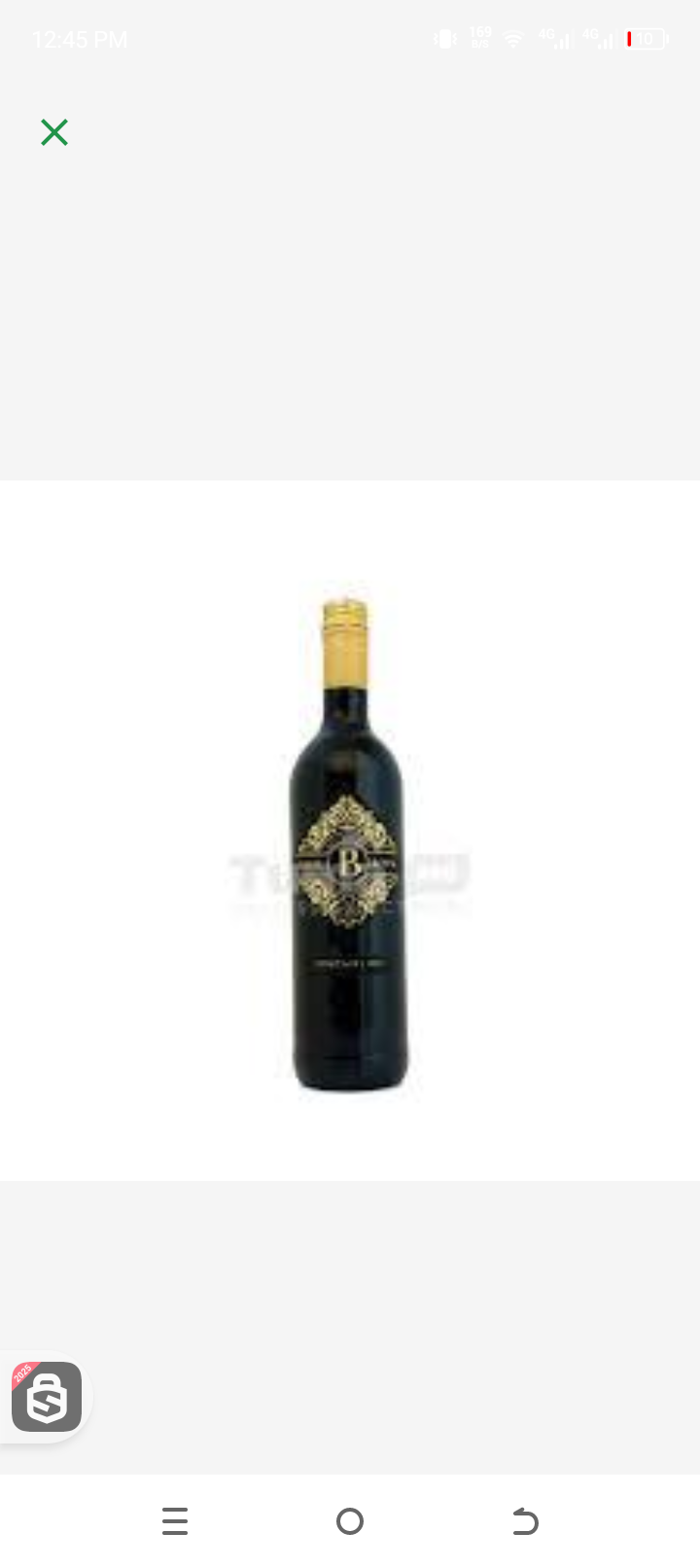 Royal B Pinotaga 75cl Dry wine with 14%Alc