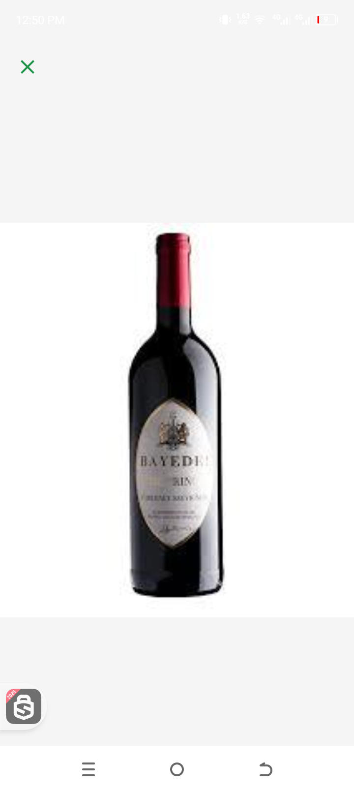 The prince Cabernet Sauvignon 75cl Dry wine with 14%Alc