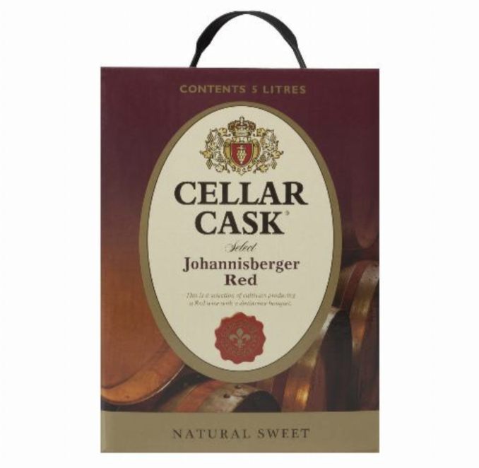 Cellar cask red 5L sweet wine with 11.5%Alc