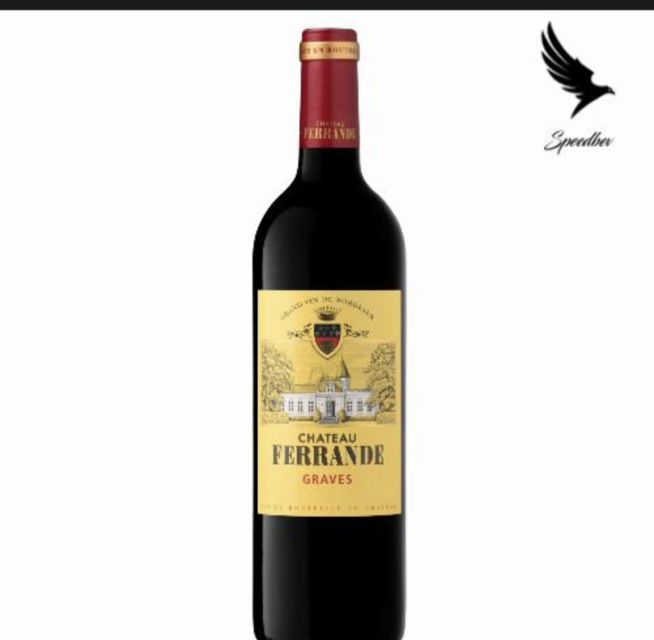 Chateau ferrannde Graves Red Aoc Aged vintage 2020. 75cl Dry wine with 14%Alc