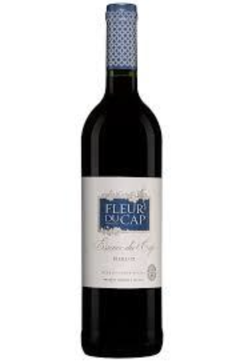 Fleur du Cap merlot 75cl dry wine with 14.5% Alc