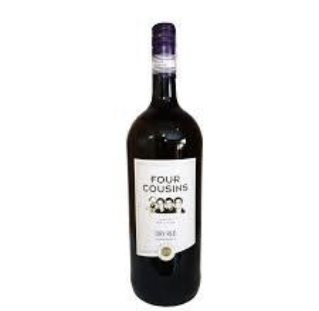Four cousins Natural sweet red wine with 8.5%Alc
