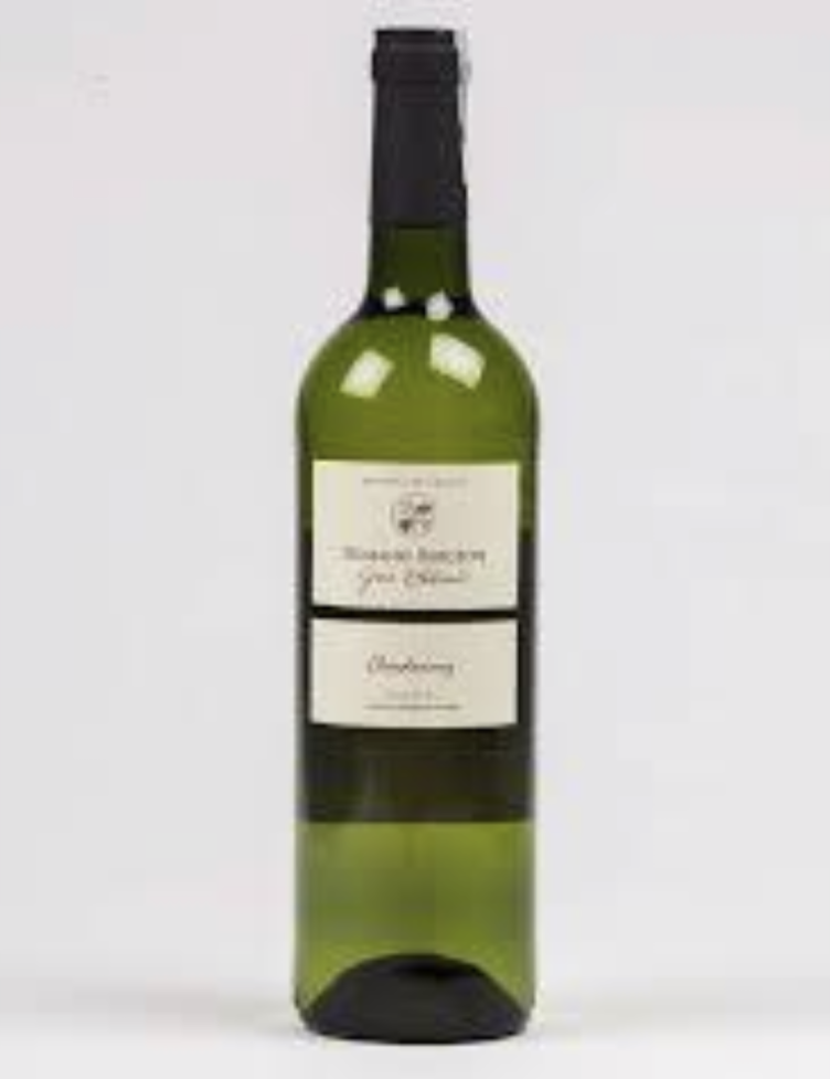 Domaine Bergeon chardonnay 75cl.Dry Wine with 13%Alc