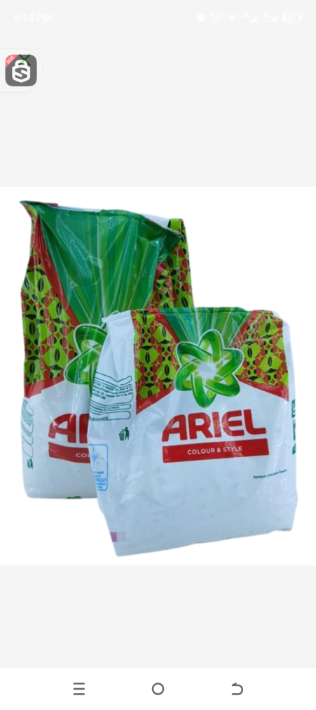 Ariel colour & style syntentic detergent powder 1kg