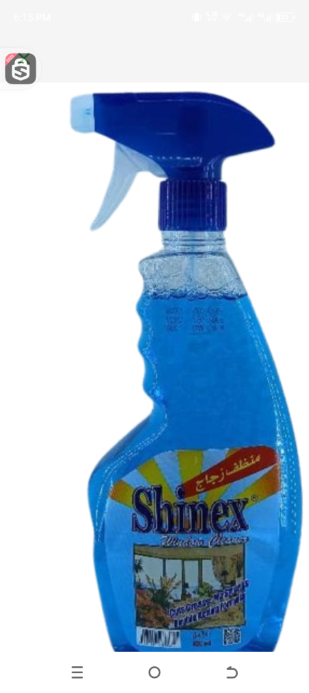 Shinex window cleaner 650ml